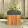 Pflanzgefäß aus massivem Akazienholz, 25 x 25 x 25 cm von , Töpfe und Pflanzgefäße - Ref: Foro24-366500, Preis: 31,93 €, Raba...