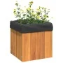 Pflanzgefäß aus massivem Akazienholz, 25 x 25 x 25 cm von , Töpfe und Pflanzgefäße - Ref: Foro24-366500, Preis: 31,45 €, Raba...