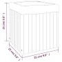 Solid acacia wood planter 25x25x25 cm by , Pots and planters - Ref: Foro24-366500, Price: 31,45 €, Discount: %