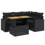 5-piece garden furniture set and black synthetic rattan cushions by , Garden sets - Ref: Foro24-3271293, Price: 383,86 €, Dis...