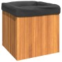 Pflanzgefäß aus massivem Akazienholz, 45 x 45 x 45 cm von , Töpfe und Pflanzgefäße - Ref: Foro24-366502, Preis: 82,80 €, Raba...