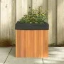 Jardinera de madera maciza de acacia 45x45x45 cm de , Maceteros y jardineras - Ref: Foro24-366502, Precio: 81,02 €, Descuento: %