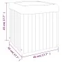 Solid acacia wood planter 45x45x45 cm by , Pots and planters - Ref: Foro24-366502, Price: 81,02 €, Discount: %