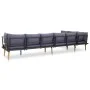 8 seater garden furniture set with solid acacia wood cushions by vidaXL, Garden sets - Ref: Foro24-46485, Price: 931,22 €, Di...