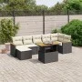 8-piece garden sofa set and black synthetic rattan cushions by , Garden sets - Ref: Foro24-3273184, Price: 493,80 €, Discount: %