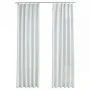 Blackout curtains with hooks 2 pieces off-white 140x225 cm by vidaXL, Curtains and curtains - Ref: Foro24-134486, Price: 42,3...