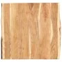Solid acacia wood table top surface 58x(50-60)x3.8 cm by vidaXL, Table tops - Ref: Foro24-286328, Price: 78,80 €, Discount: %