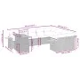 Gartensofa-Set 10-teilig mit schwarzen synthetischen Rattankissen von , Gartensets - Ref: Foro24-3273680, Preis: 681,79 €, Ra...