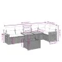 7-piece garden dining set and black synthetic rattan cushions by , Garden sets - Ref: Foro24-3273527, Price: 472,36 €, Discou...