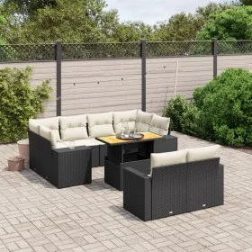 11-piece garden sofa set and black synthetic rattan cushions by , Garden sets - Ref: Foro24-3274589, Price: 606,32 €, Discoun...