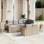 11-piece garden sofa set with beige synthetic rattan cushions by , Garden sets - Ref: Foro24-3228909, Price: 608,34 €, Discou...