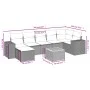 Garden sofa set with beige cushions 8 pcs PE rattan by , Garden sets - Ref: Foro24-3257886, Price: 528,19 €, Discount: %