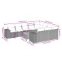11-teiliges Gartensofa-Set mit beigen synthetischen Rattankissen von , Gartensets - Ref: Foro24-3257955, Preis: 721,68 €, Rab...