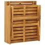 Folding sun lounger with solid acacia wood cushion by vidaXL, Loungers - Ref: Foro24-46491, Price: 241,61 €, Discount: %