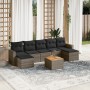 8-piece garden sofa set and gray synthetic rattan cushions by , Garden sets - Ref: Foro24-3256585, Price: 438,49 €, Discount: %