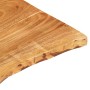 Encimera para armario tocador madera maciza acacia 58x52x2,5 cm