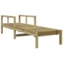 Tumbona de madera de pino impregnada 199,5x62x55 cm de , Tumbonas - Ref: Foro24-832542, Precio: 100,93 €, Descuento: %