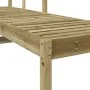 Tumbona de madera de pino impregnada 199,5x62x55 cm de , Tumbonas - Ref: Foro24-832542, Precio: 100,93 €, Descuento: %