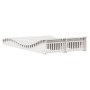 Liege aus massivem weißem Kiefernholz, 205 x 110 x 31,5 cm von , Liegen - Ref: Foro24-832589, Preis: 133,58 €, Rabatt: %
