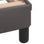 Estructura de cama con cabecero cuero sintético gris 100x200 cm de , Camas y somieres - Ref: Foro24-373141, Precio: 98,76 €, ...