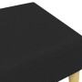 Reposapiés de tela negro 77x55x31 cm de , Otomanas - Ref: Foro24-379555, Precio: 65,75 €, Descuento: %