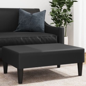 Reposapiés de cuero sintético negro 77x55x31 cm de , Otomanas - Ref: Foro24-379562, Precio: 86,55 €, Descuento: %