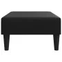 Black synthetic leather footstool 77x55x31 cm by , Ottomans - Ref: Foro24-379562, Price: 84,98 €, Discount: %