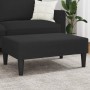Fußhocker aus schwarzem Samt, 77 x 55 x 31 cm von , Osmanen - Ref: Foro24-379560, Preis: 85,64 €, Rabatt: %