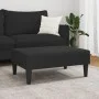 Fußhocker aus schwarzem Samt, 77 x 55 x 31 cm von , Osmanen - Ref: Foro24-379560, Preis: 84,12 €, Rabatt: %