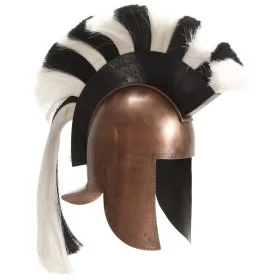 Réplica de casco de guerrero griego rol en vivo acero cobre de vidaXL, Armas coleccionables - Ref: Foro24-286231, Precio: 74,...