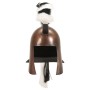 Réplica de casco de guerrero griego rol en vivo acero cobre de vidaXL, Armas coleccionables - Ref: Foro24-286231, Precio: 76,...