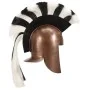 Greek warrior helmet replica live role steel copper by vidaXL, Collectible weapons - Ref: Foro24-286231, Price: 74,87 €, Disc...