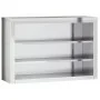 Küchenwandschrank mit Edelstahlregalen von , Lebensmittelbehälter - Ref: Foro24-376447, Preis: 206,76 €, Rabatt: %