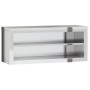 Küchenwandschrank mit Edelstahlregal von , Lebensmittelbehälter - Ref: Foro24-376445, Preis: 143,40 €, Rabatt: %