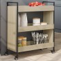Sonoma oak engineered wood kitchen cart 70x30x82 cm by , Kitchen and dining carts - Ref: Foro24-842317, Price: 60,17 €, Disco...