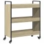 Sonoma oak engineered wood kitchen cart 70x30x82 cm by , Kitchen and dining carts - Ref: Foro24-842317, Price: 59,64 €, Disco...