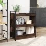 Oak brown engineered wood kitchen cart 70x30x82 cm by , Kitchen and dining carts - Ref: Foro24-842320, Price: 58,08 €, Discou...