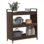Oak brown engineered wood kitchen cart 70x30x82 cm by , Kitchen and dining carts - Ref: Foro24-842320, Price: 58,08 €, Discou...