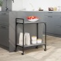 Sonoma gray engineered wood kitchen cart 60.5x31x72.5 cm by , Kitchen and dining carts - Ref: Foro24-842369, Price: 45,67 €, ...
