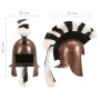 Réplica de casco de guerrero griego rol en vivo acero cobre de vidaXL, Armas coleccionables - Ref: Foro24-286231, Precio: 76,...