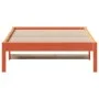 Sofá cama de madera maciza de pino marrón cera 90x200 cm de , Camas y somieres - Ref: Foro24-844405, Precio: 56,30 €, Descuen...