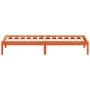 Sofá cama de madera maciza de pino marrón cera 90x200 cm de , Camas y somieres - Ref: Foro24-844405, Precio: 56,30 €, Descuen...