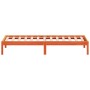 Sofá cama de madera maciza de pino marrón cera 90x200 cm de , Camas y somieres - Ref: Foro24-844405, Precio: 63,19 €, Descuen...