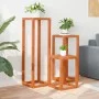Pflanzenstützen 3 Stück aus massivem Kiefernholz, wachsbraun von , Topfständer - Ref: Foro24-844472, Preis: 94,88 €, Rabatt: %