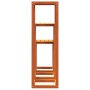 Soportes para plantas 3 piezas madera maciza pino marrón cera de , Soportes para macetas - Ref: Foro24-844472, Precio: 96,04 ...