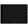 Balcony screen 100% polyester Oxford black 75x700 cm by , Umbrellas - Ref: Foro24-4000361, Price: 30,72 €, Discount: %