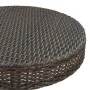 Brown synthetic rattan garden table 75.5x106 cm by vidaXL, Garden tables - Ref: Foro24-45858, Price: 75,42 €, Discount: %