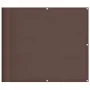 Balcony screen 100% polyester Oxford brown 90x700 cm by , Umbrellas - Ref: Foro24-4000389, Price: 31,84 €, Discount: %