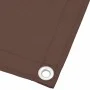 Balcony screen 100% polyester Oxford brown 90x700 cm by , Umbrellas - Ref: Foro24-4000389, Price: 31,84 €, Discount: %