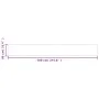 Balkonschirm 100 % Polyester Oxford braun 90x700 cm von , Sonnenschirme - Ref: Foro24-4000389, Preis: 31,84 €, Rabatt: %